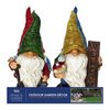 Alpine Polyresin Assorted 12 in. Gnome Garden Statue WQA1456ABB